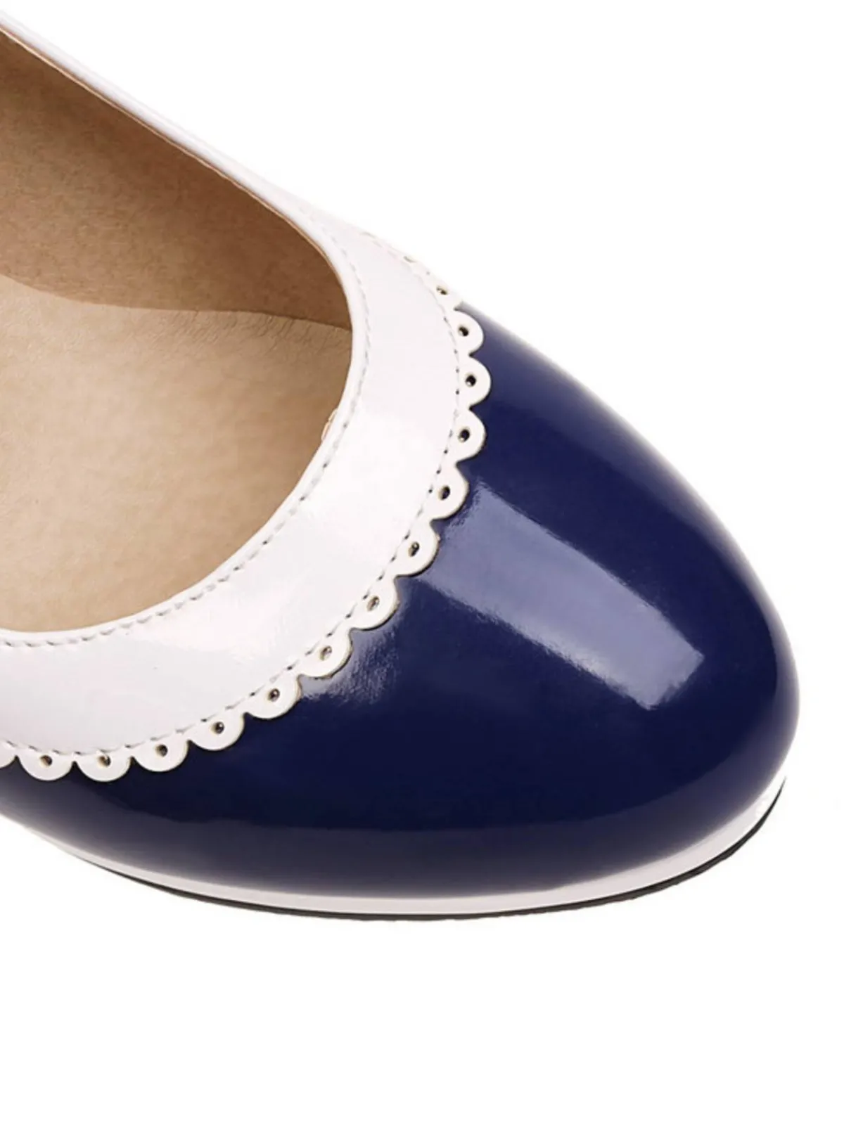 Discount Retro Stage Ankle Strap Chunky Heels Mary Jane Shoes