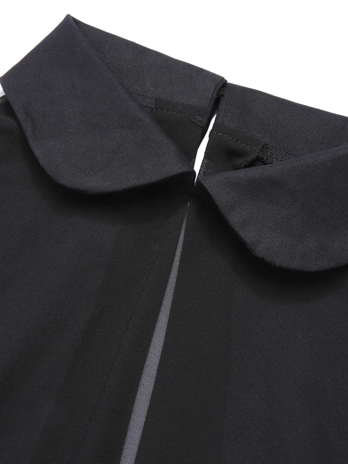 Outlet Retro Stage 1950s 3D Butterfly Cloak Dress Black & Orange