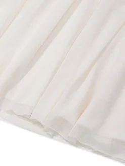 Clearance Retro Stage & White 1950s Off-Shoulder Skater Dress Black