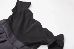Outlet Retro Stage 1950s Butterfly Swing Dress Black