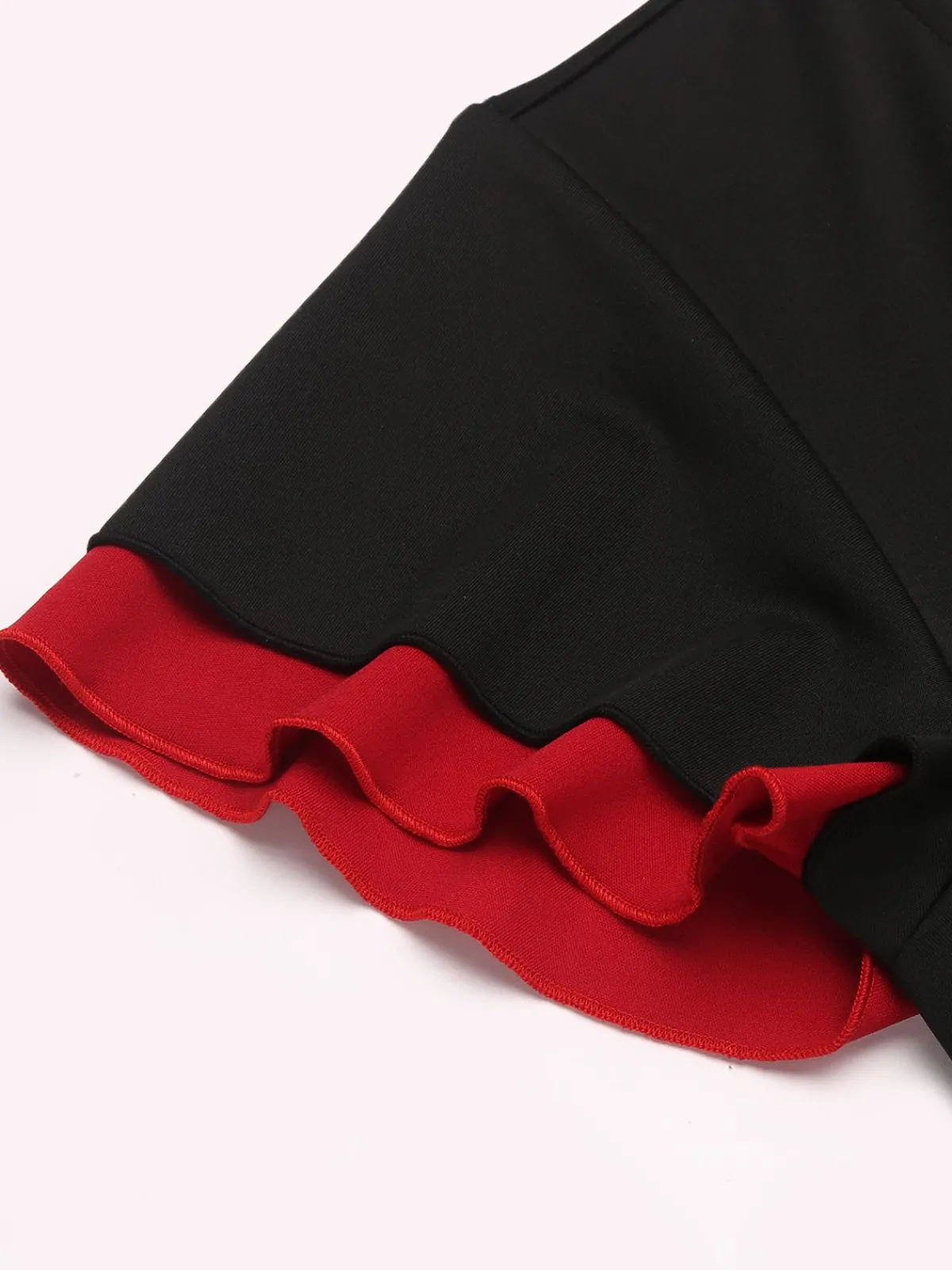 Outlet Retro Stage 1960s Button Slit Bodycon Dress Black