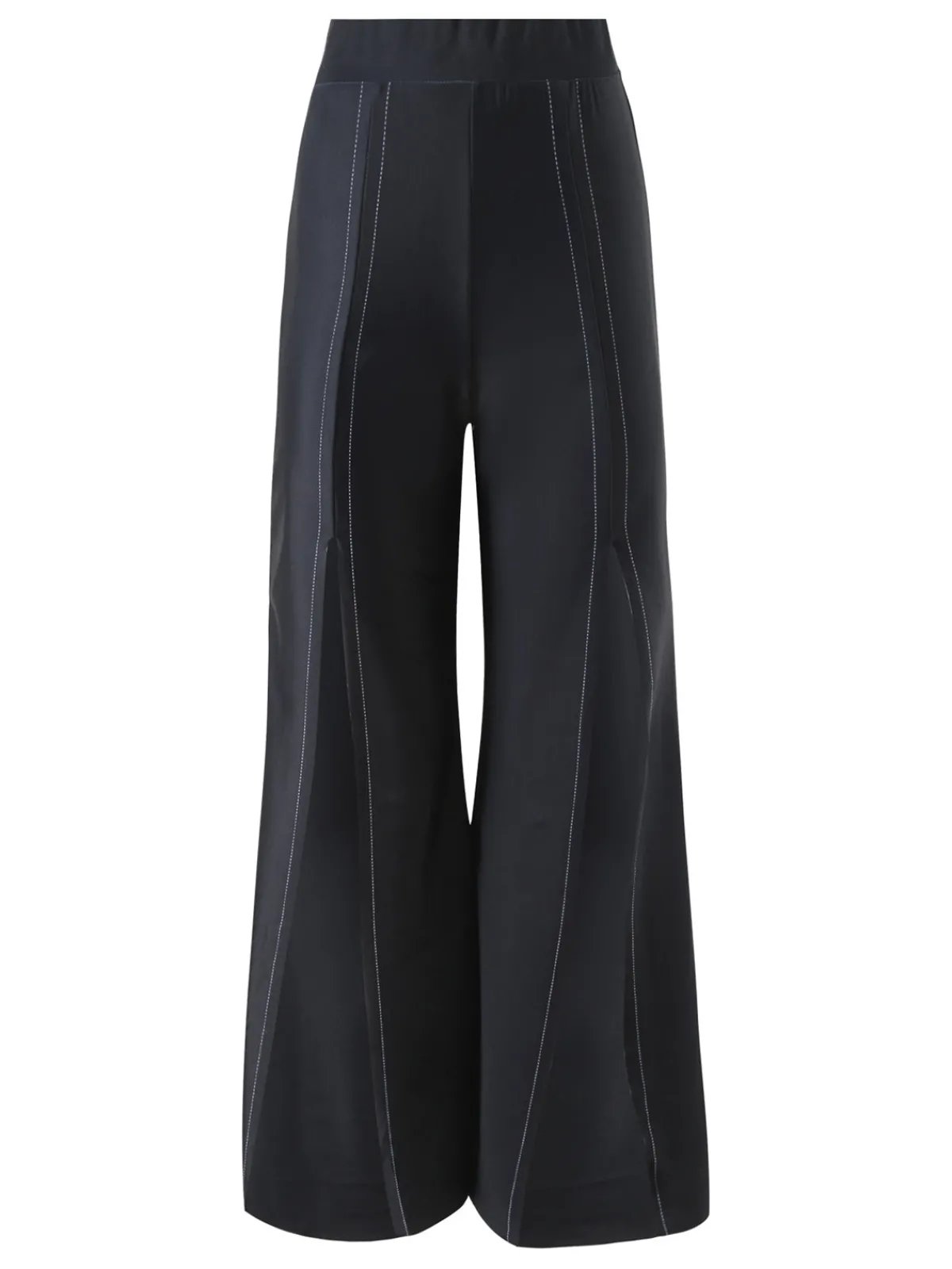 Sale Retro Stage 1940s Gothic Straps Pants Black