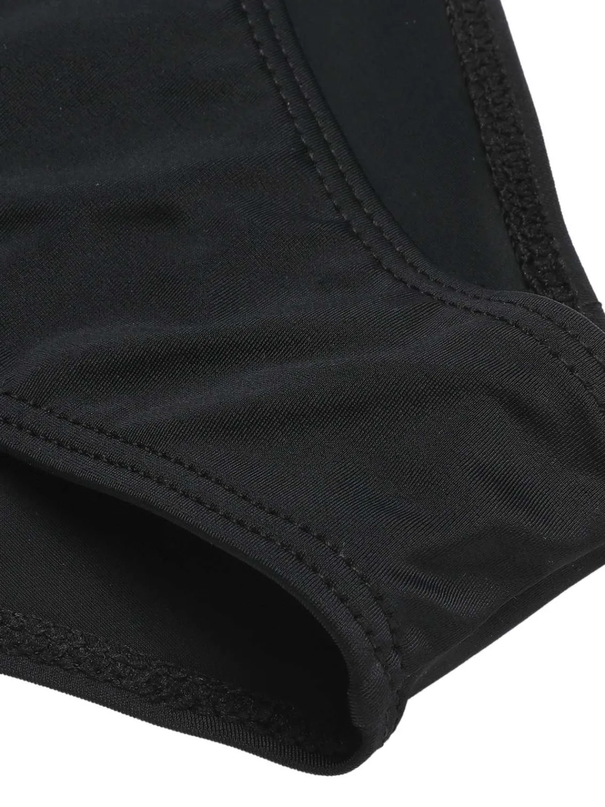 Hot Retro Stage 1950s Halter Polka Dots Mesh Swimsuit Black