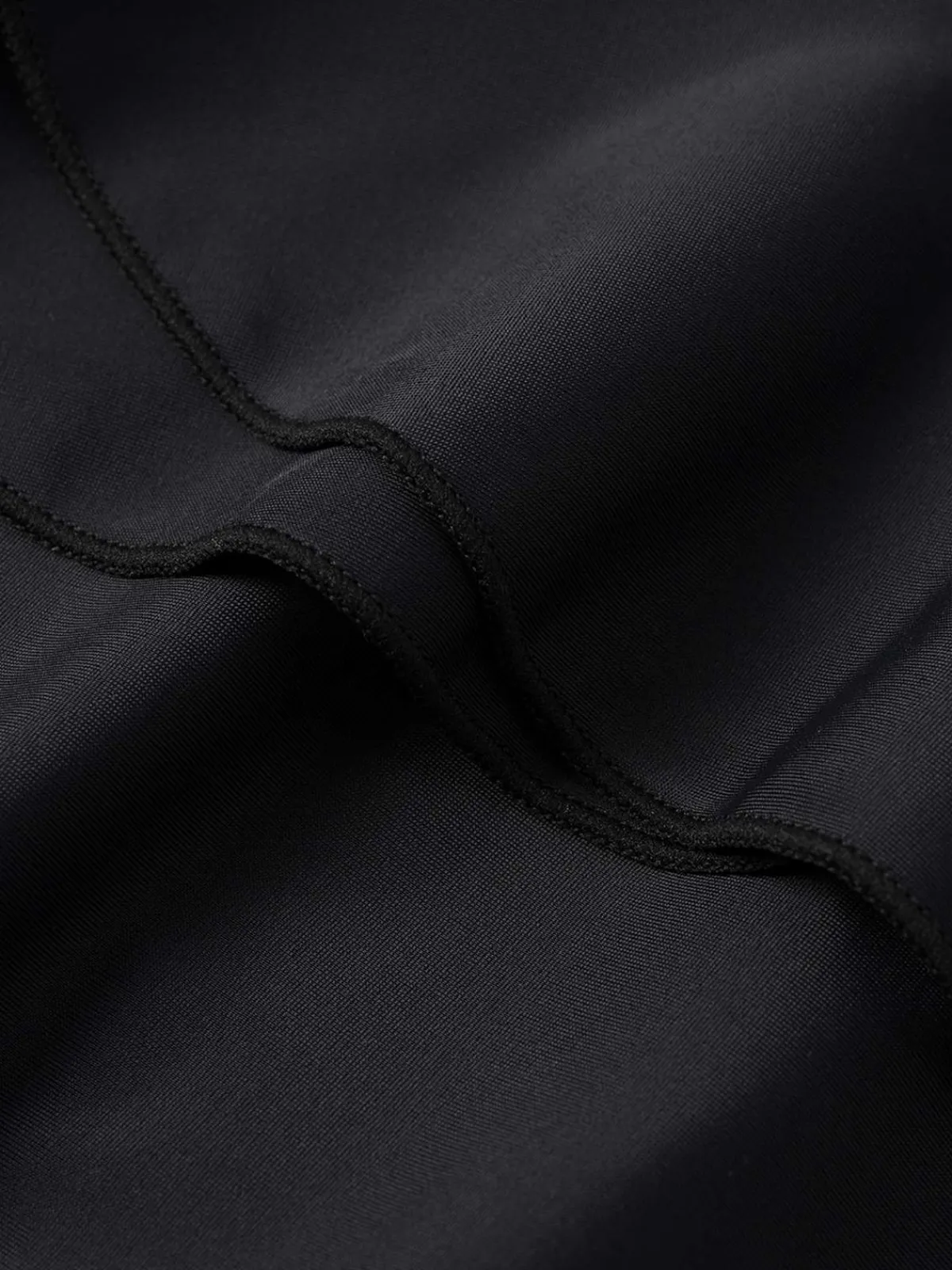 Outlet Retro Stage 1940s Layered Hem Halter Swimdress Black