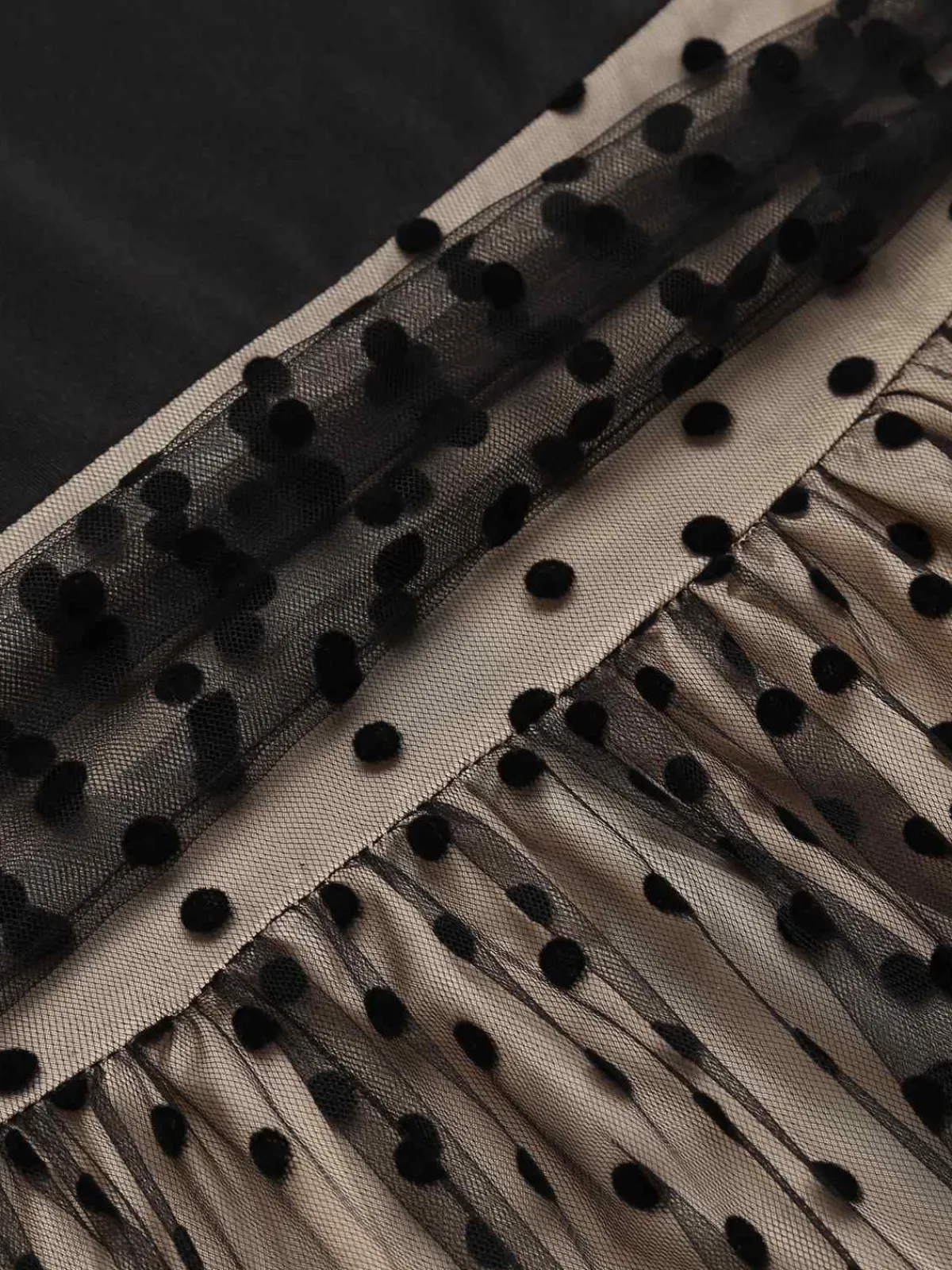 Sale Retro Stage Black 1950s Polka Dot Swing Vintage Dress