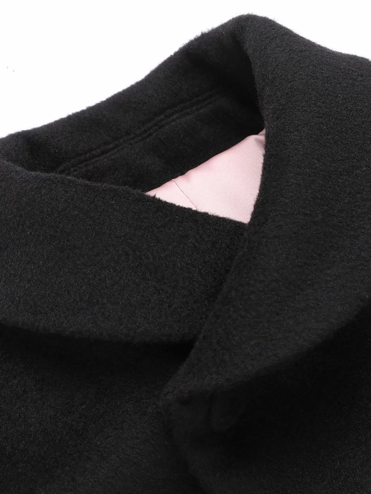 Clearance Retro Stage 1950s Retro Woolen Wrap Bolero Jacket Black