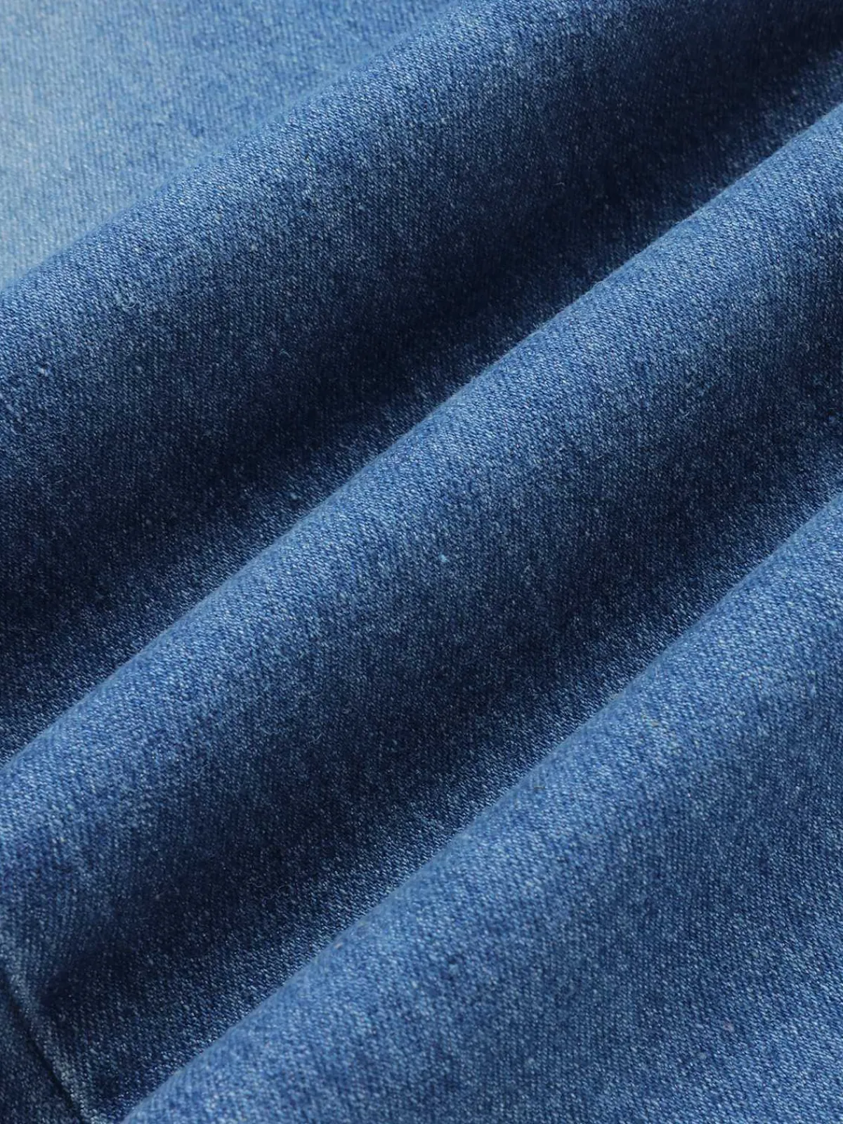 Sale Retro Stage 1930s High Waist Flare Jeans Blue