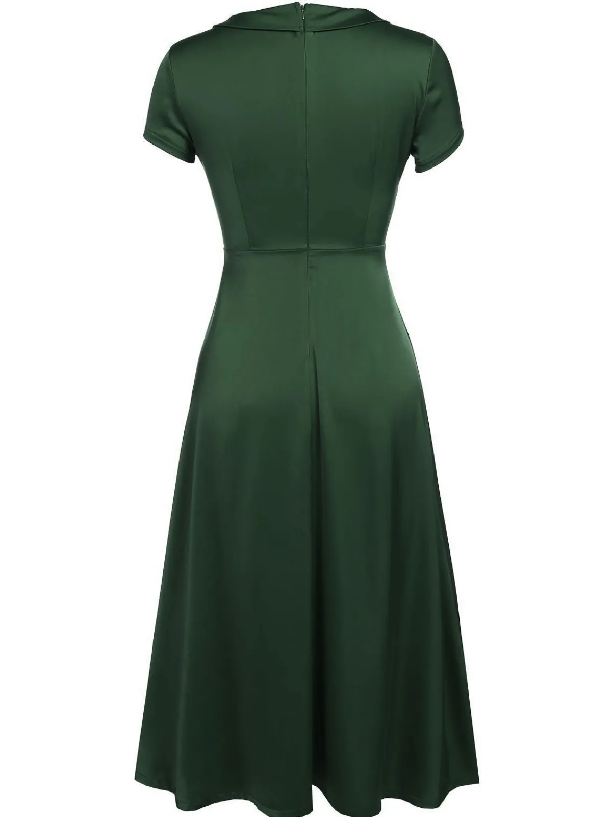 New Retro Stage Blue 1940s Pearl Buttons Darlene Dress