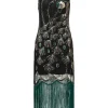 Fashion Retro Stage [Clearance] Black 1920s Sequin Flapper Dress