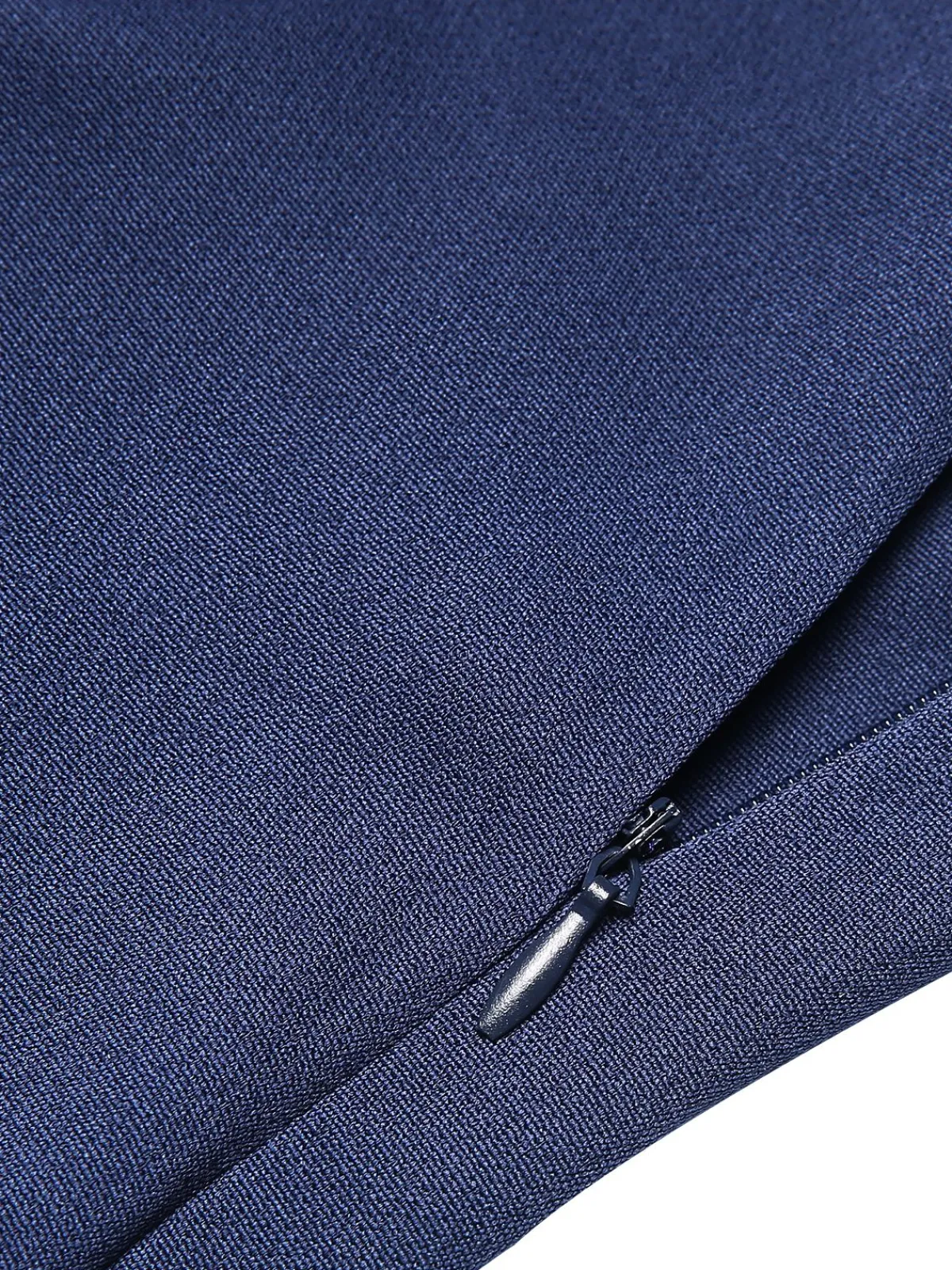 Hot Retro Stage 1940s Double Breasted Wide Leg Pants Dark Blue