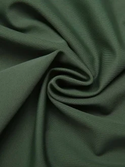 Fashion Retro Stage 1930s Reversible Halter Swimsuit Dark Green