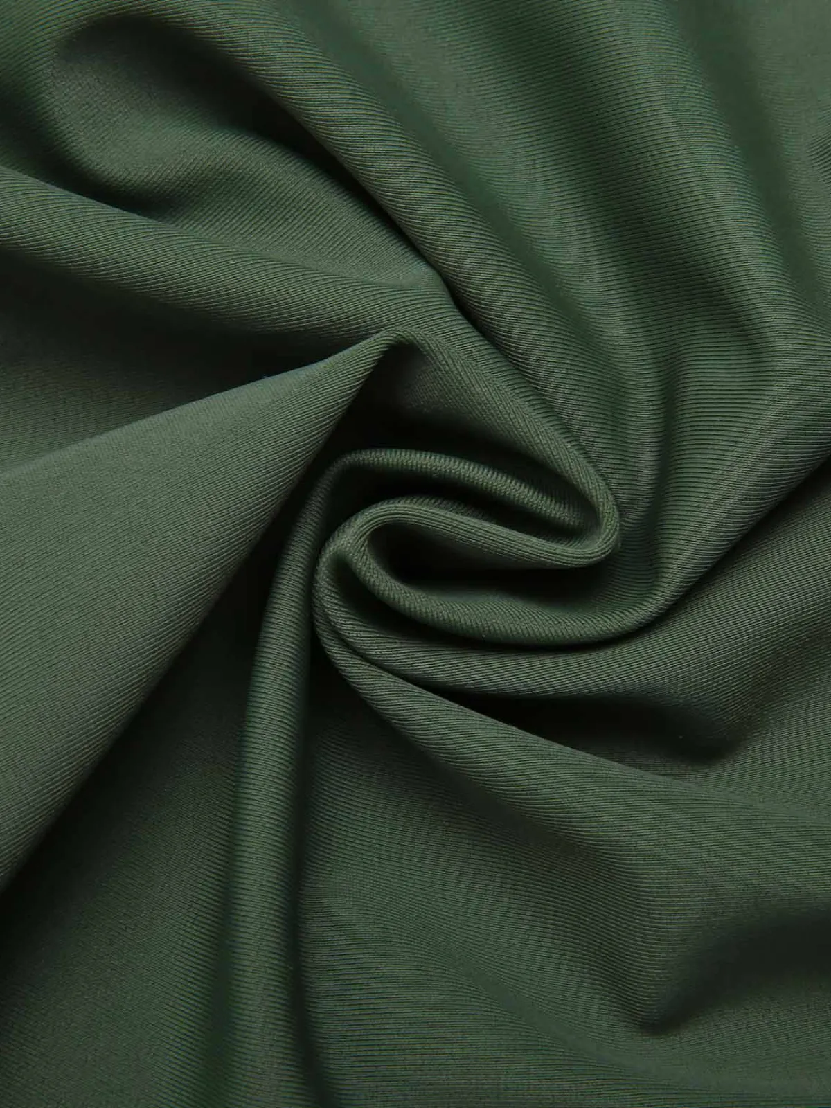 Fashion Retro Stage 1930s Reversible Halter Swimsuit Dark Green