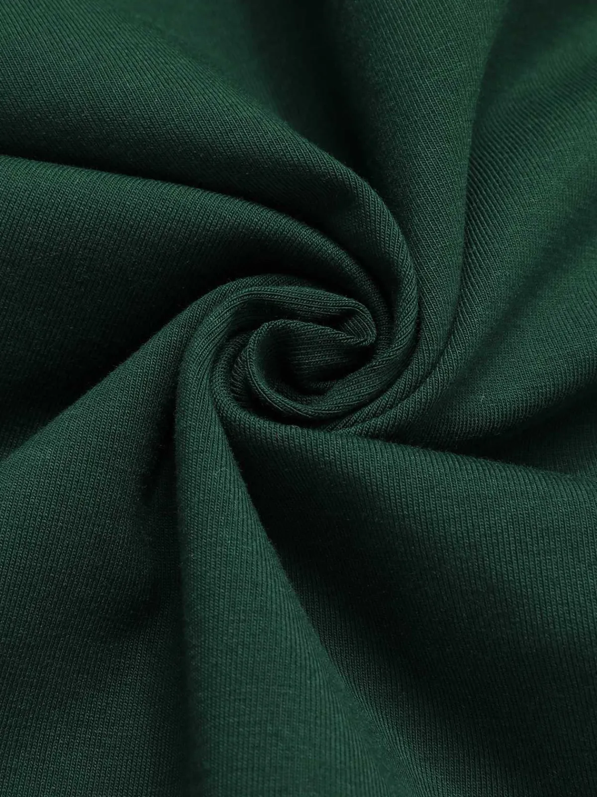 New Retro Stage 1940s Solid Wrap Dress Dark Green
