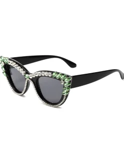 Sale Retro Stage Diamond Party Prom Sunglasses