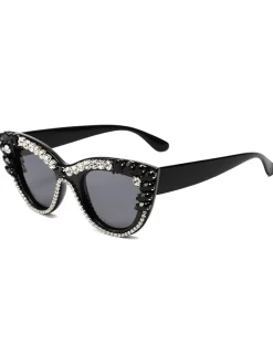 Sale Retro Stage Diamond Party Prom Sunglasses