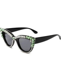 Sale Retro Stage Diamond Party Prom Sunglasses