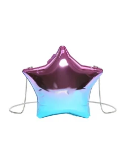 Clearance Retro Stage Funny Five Pointed Star Chain Crossbody Bag