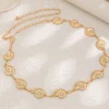 Hot Retro Stage Gold Conch Shell Alloy Waist Chain