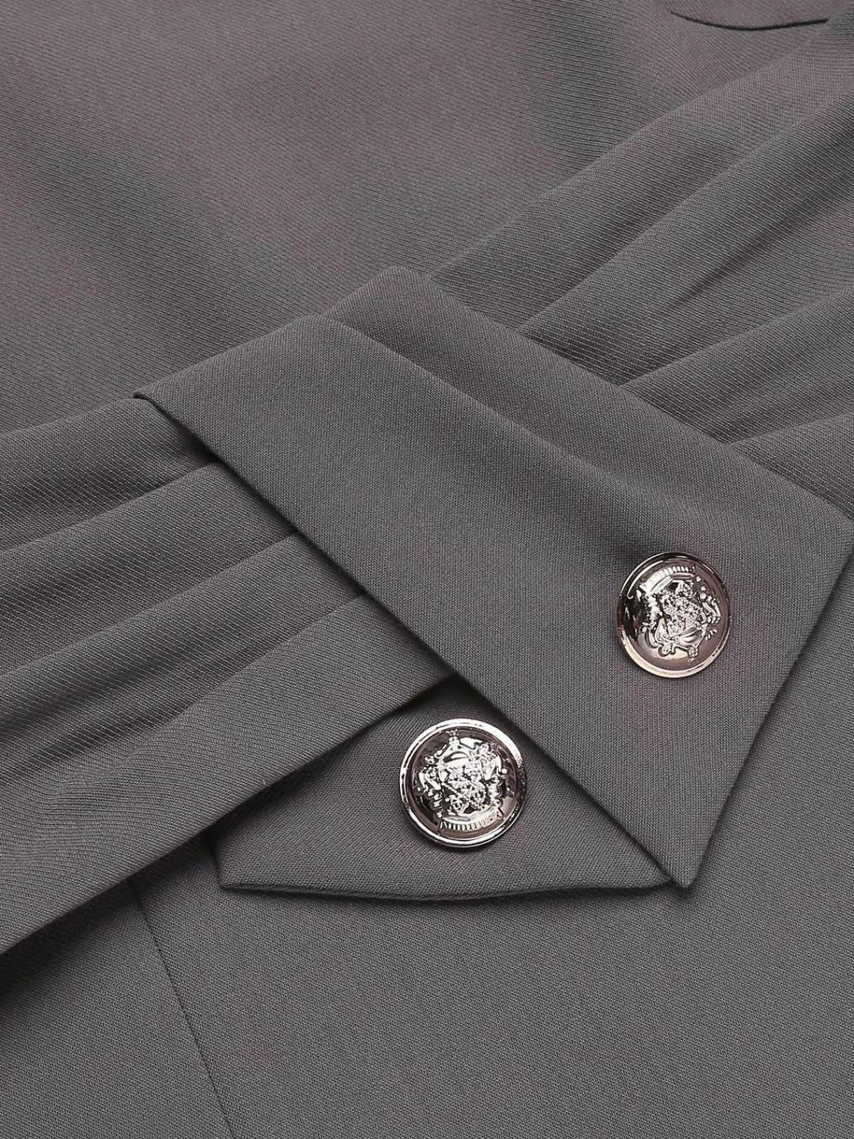 Best Retro Stage 1960s Belt Solid Pencil Dress Gray
