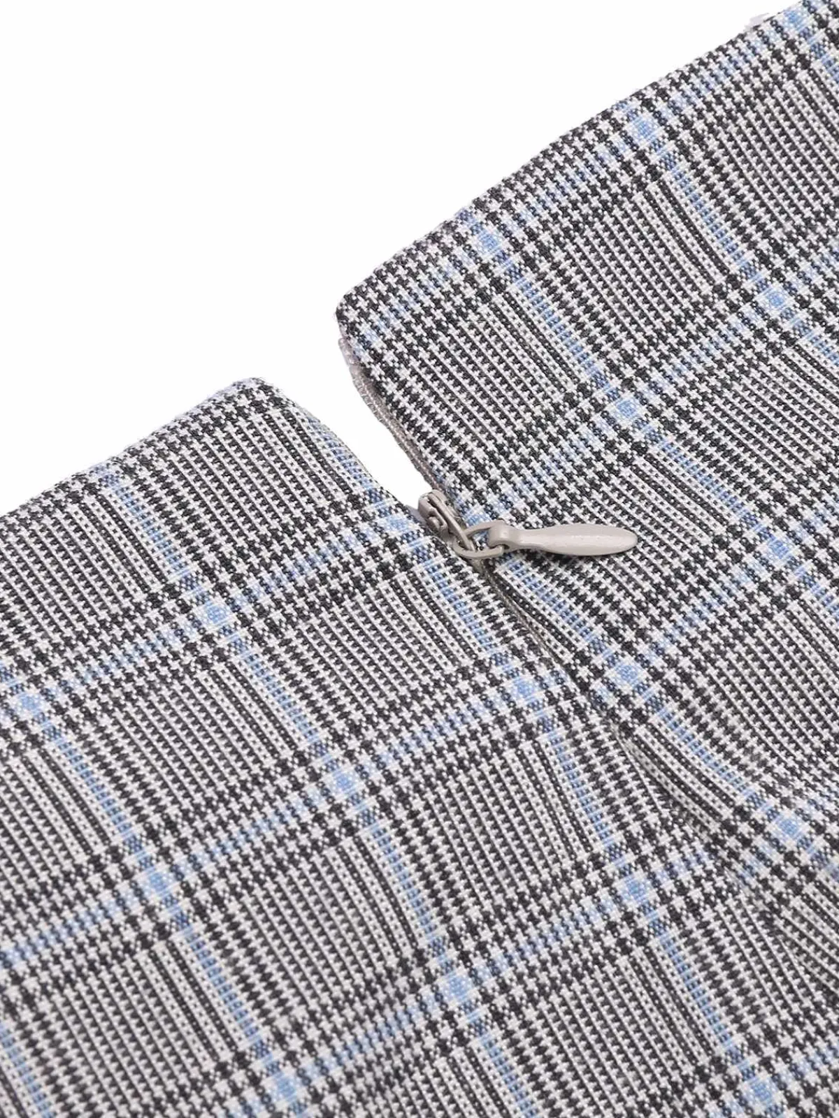 Clearance Retro Stage 1950s Plaids Suspender Pants Gray