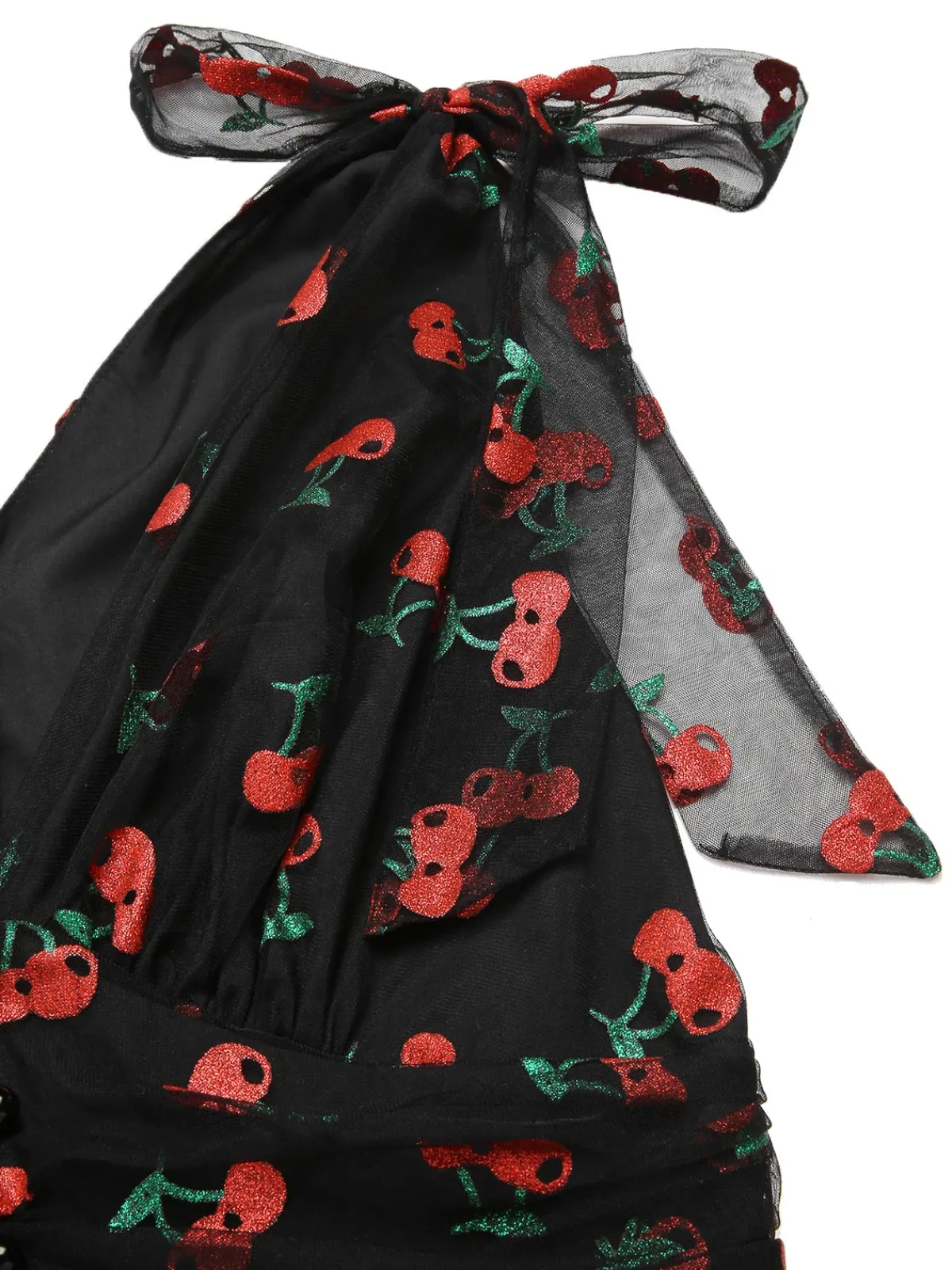 Outlet Retro Stage Green 1950s Daisy Mesh Swing Dress