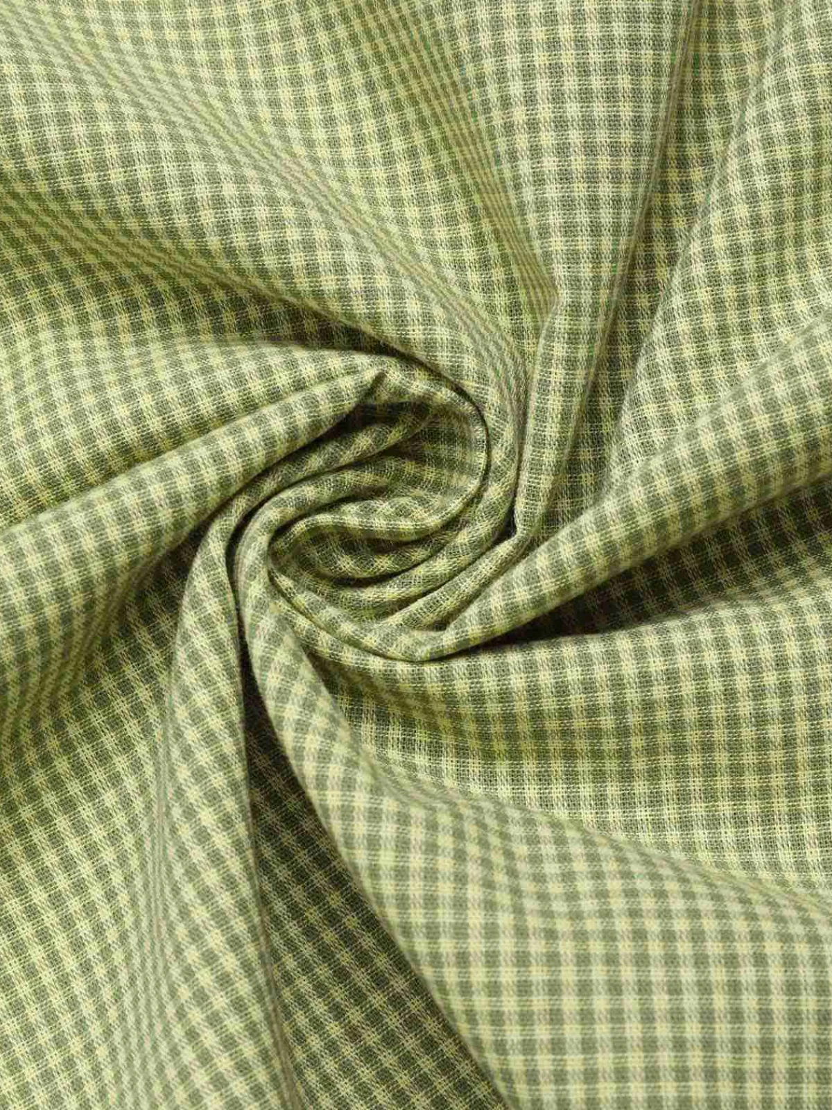 Outlet Retro Stage 1940s Lace Plaid Cotton Patchwork Dress Green