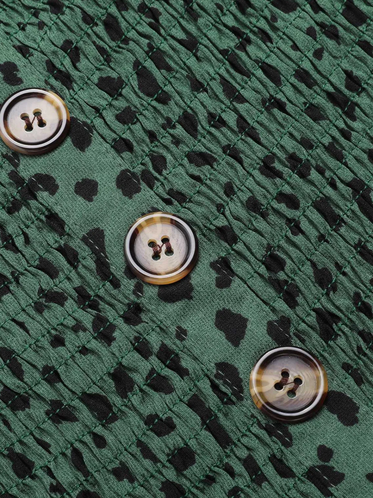 Clearance Retro Stage 1950s Leopard Tube Top Romper Green