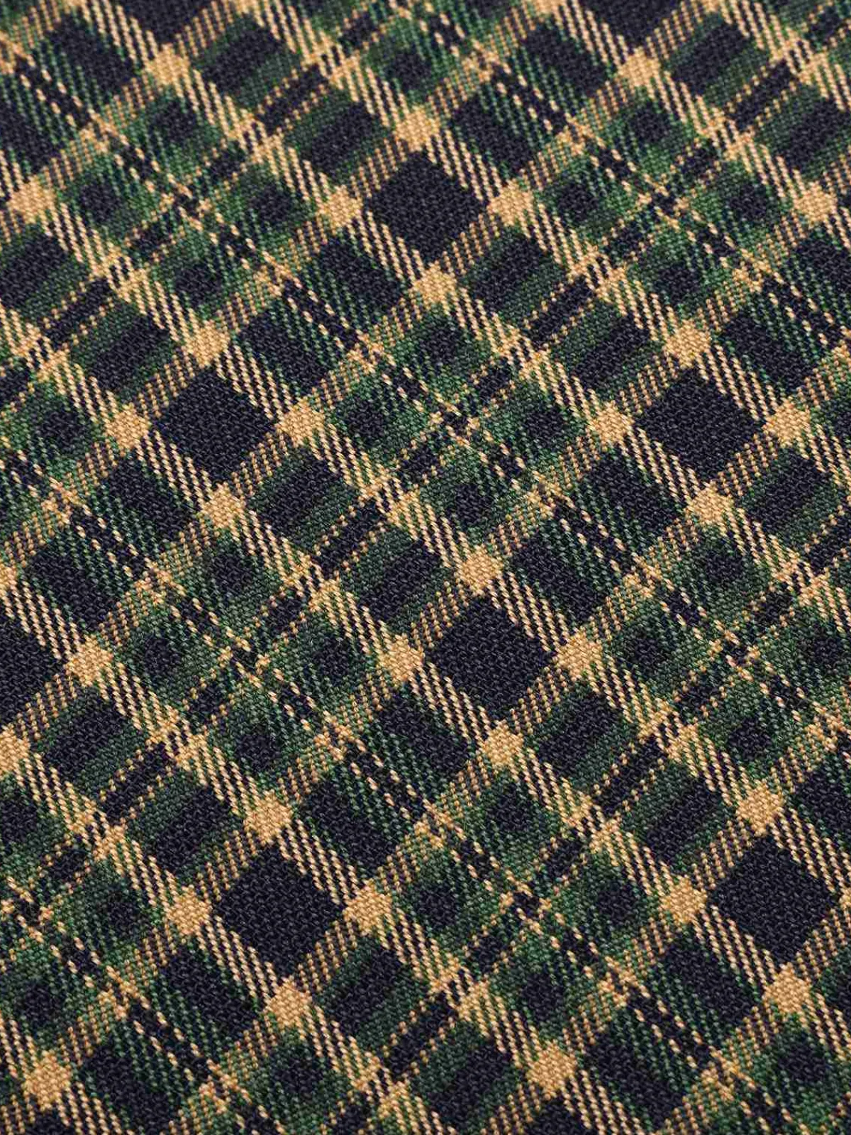 Hot Retro Stage Green 1930s Plaid Keyhole Neck Belted Jumpsuit