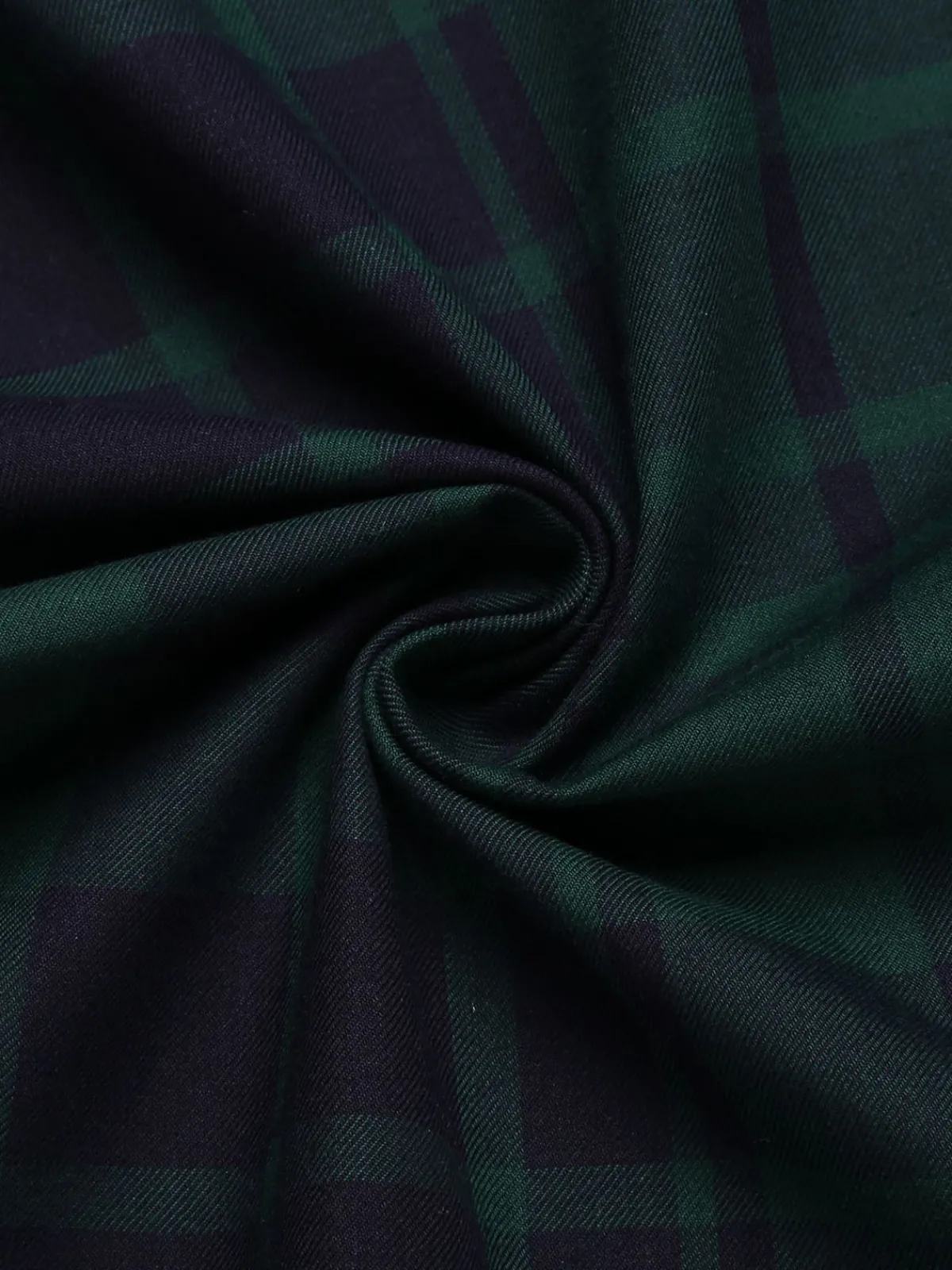 New Retro Stage Green 1930s Plaid Patchwork Puff Jumpsuit