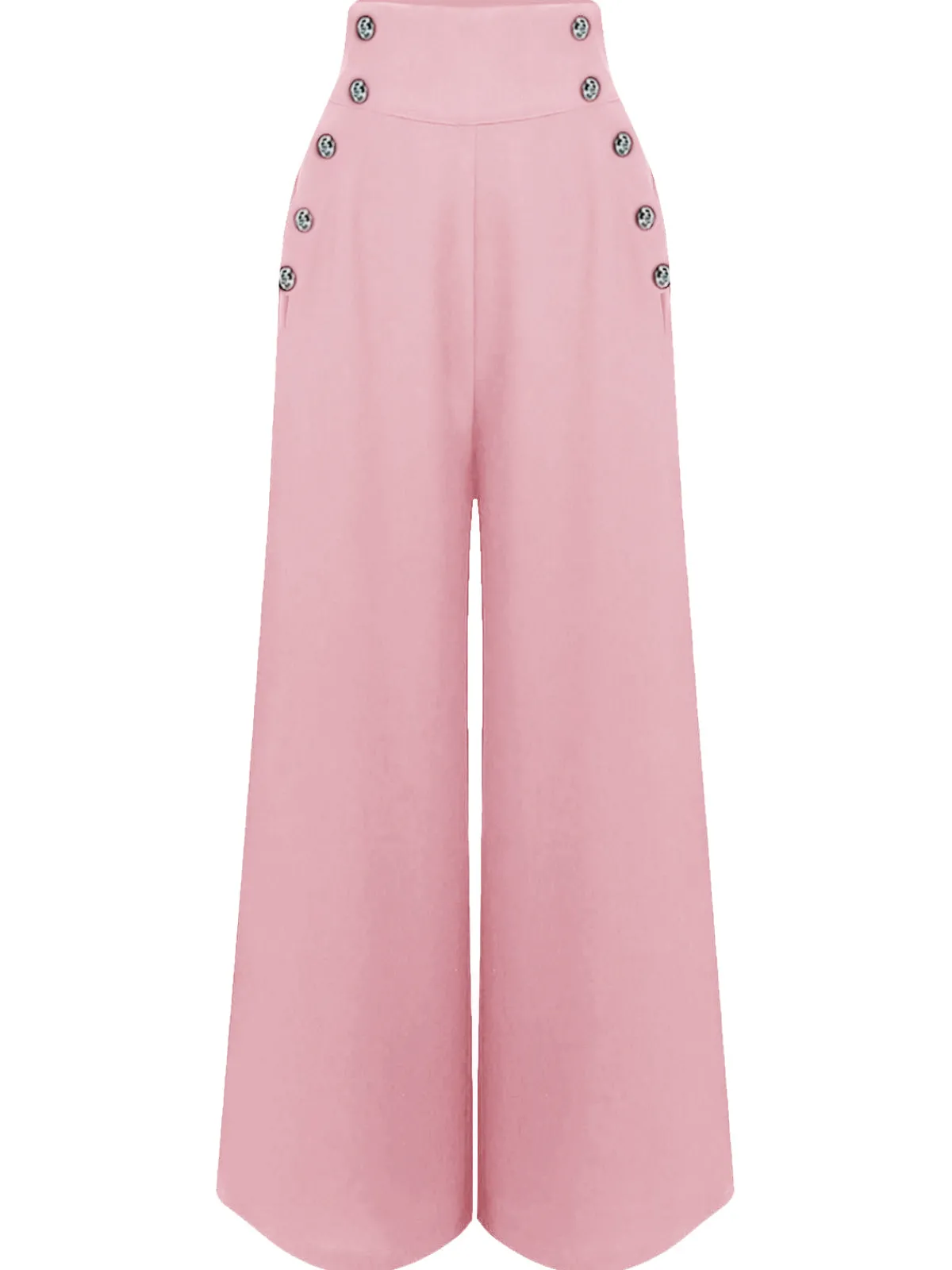 Outlet Retro Stage Green 1930s Solid Suspender Pants
