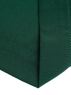 New Retro Stage 1930s Solid V-Neck Jumpsuit Green