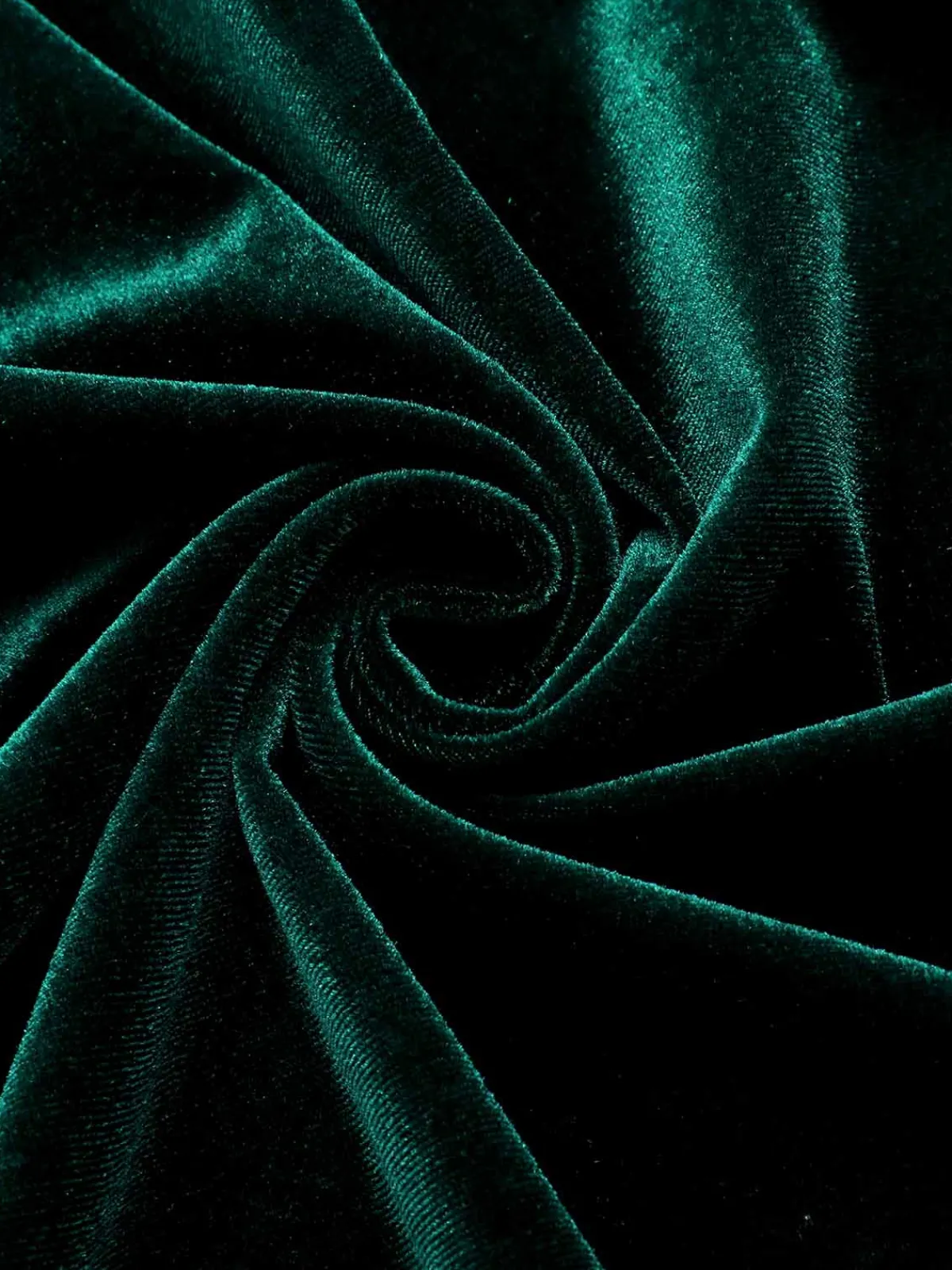 Discount Retro Stage 1930s Spaghetti Strap Velvet Slit Dress Green