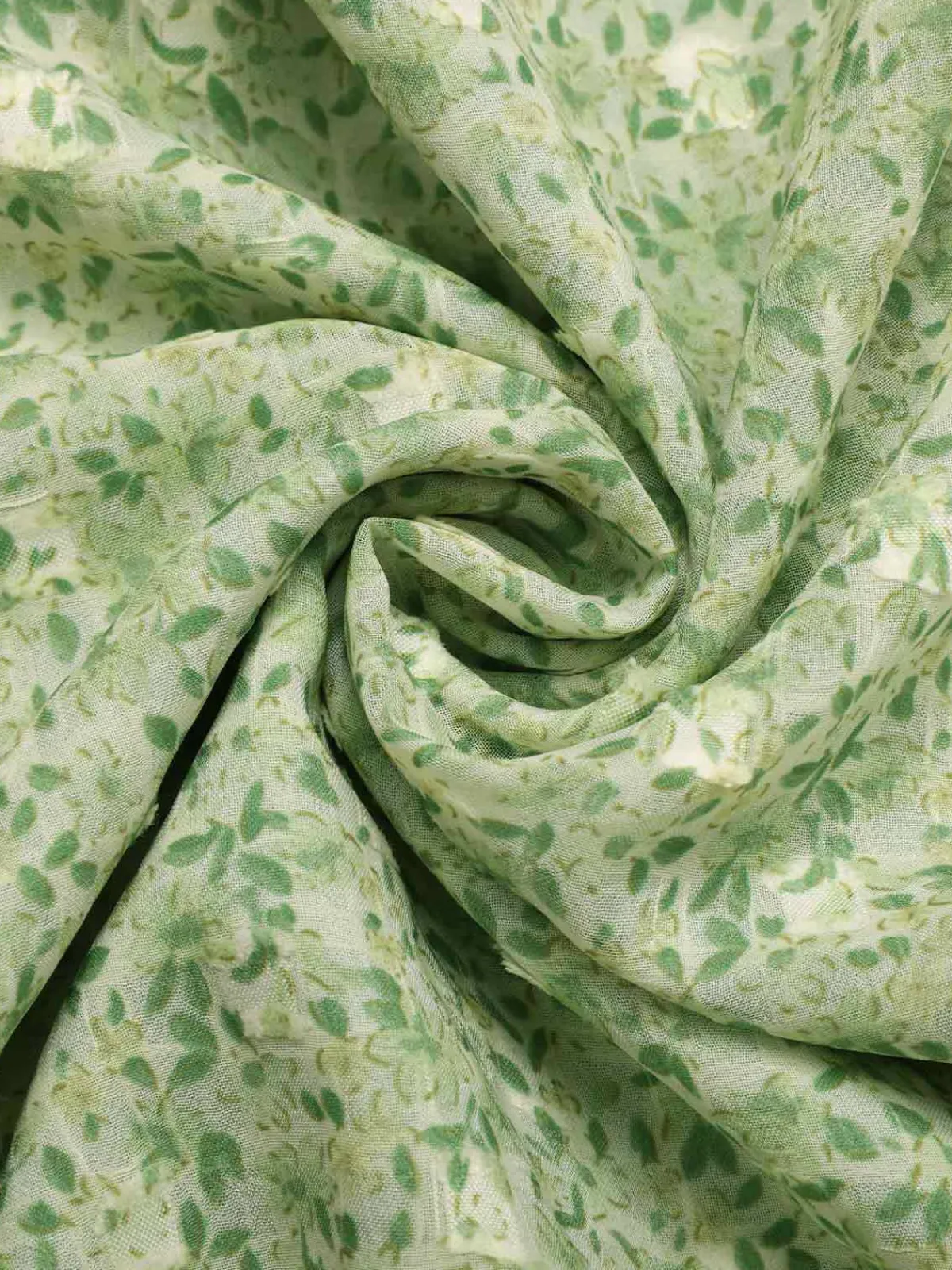 New Retro Stage Green 1940s Sweetheart Ditsy Floral Dress Light Green