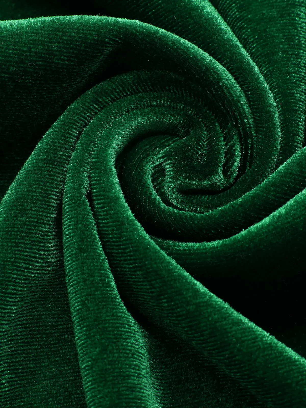 Clearance Retro Stage 1940s Velvet Button-Embellished Jumpsuit Green