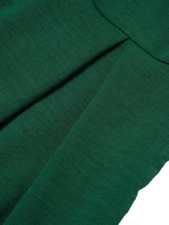 New Retro Stage 1930s V-Neck Sleeveless Jumpsuit Green