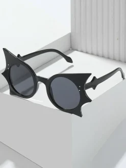 Hot Retro Stage Halloween Bat Wing Gothic Sunglasses