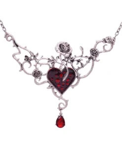 Clearance Retro Stage Halloween Heart Alloy Vintage Necklace