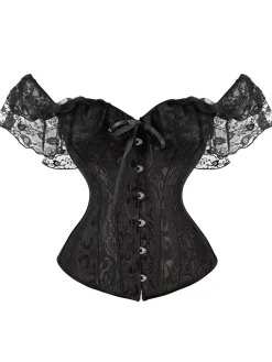 Hot Retro Stage Halloween Steampunk Lace Gothic Corset