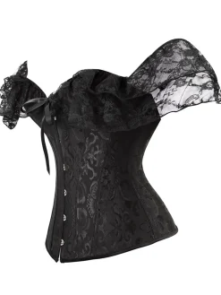 Hot Retro Stage Halloween Steampunk Lace Gothic Corset