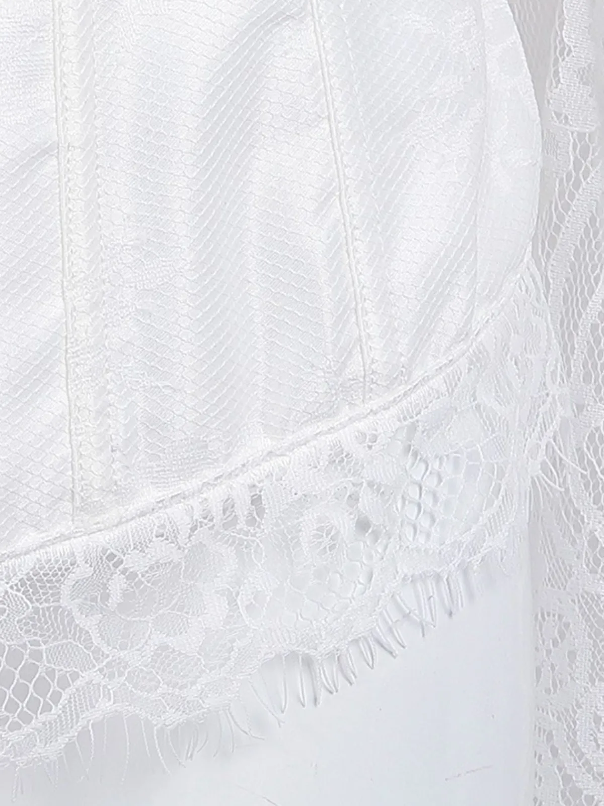 Online Retro Stage Halloween Steampunk Lace Patchwork Corset