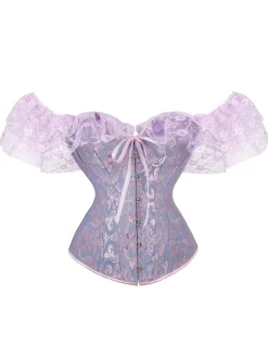 Online Retro Stage Halloween Steampunk Lace Gothic Corset