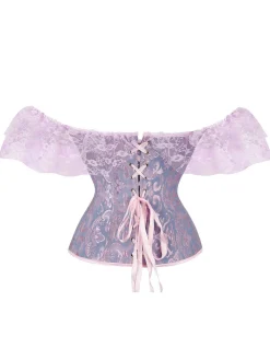 Discount Retro Stage Halloween Steampunk Lace Gothic Corset