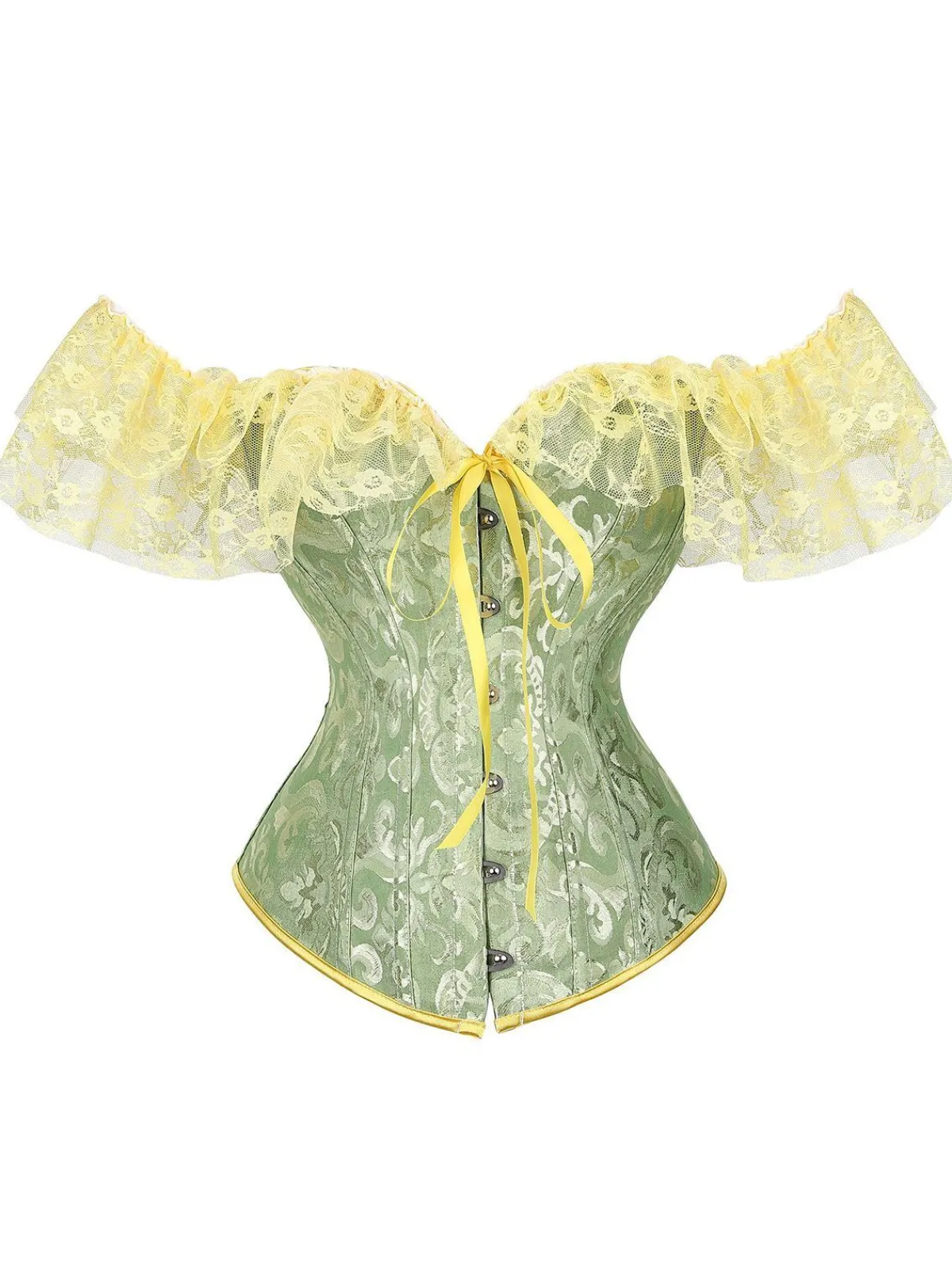 Discount Retro Stage Halloween Steampunk Lace Gothic Corset