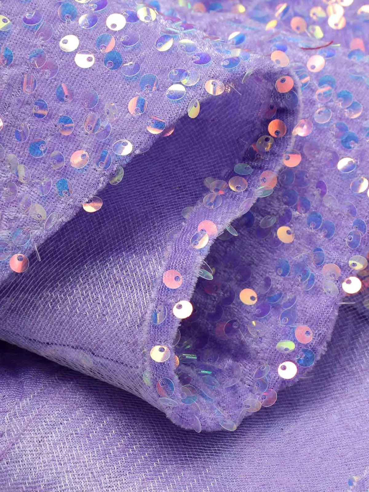 Outlet Retro Stage 1920s Sequined Corset Mermaid Dress Lavender