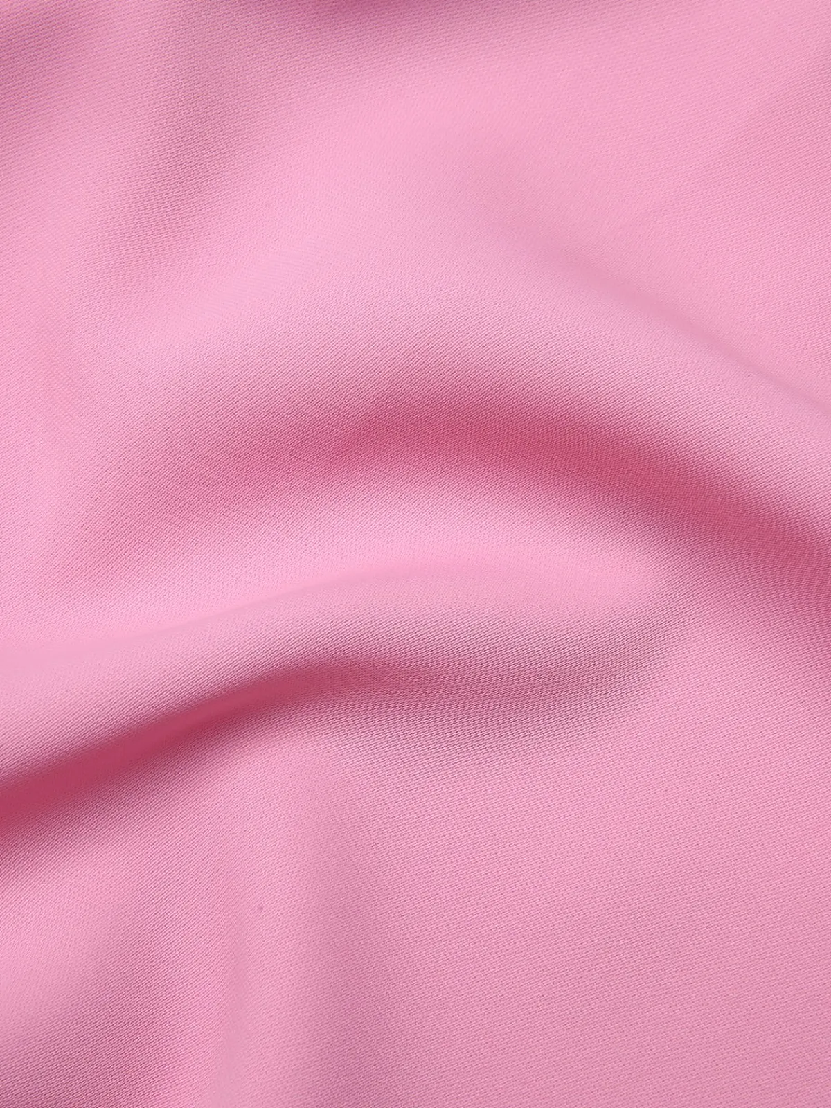 Outlet Retro Stage 2PCS Pink 1960s Lapel Bowknot Blouse & Solid Spaghetti Strap Dress Pale Pink