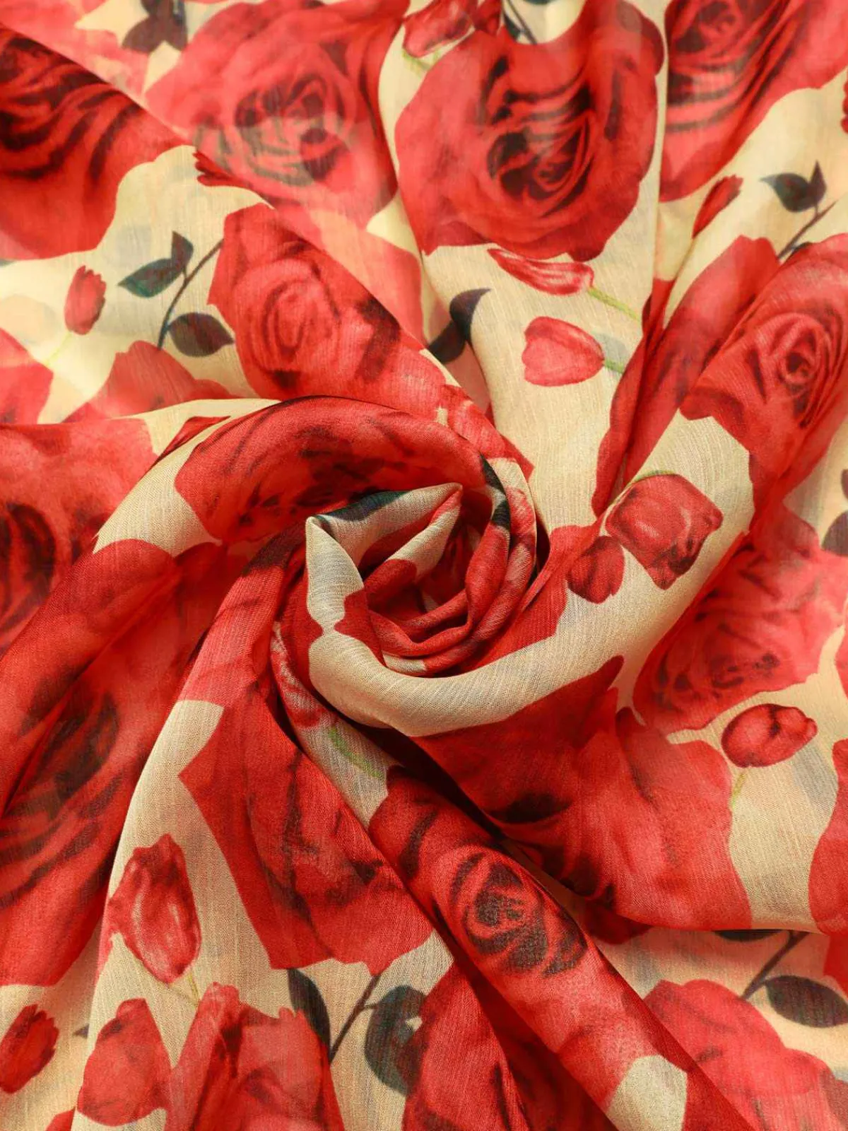 Clearance Retro Stage 2PCS 1960s Glitter Ring Bikini Set & Roses Cover-Up Red