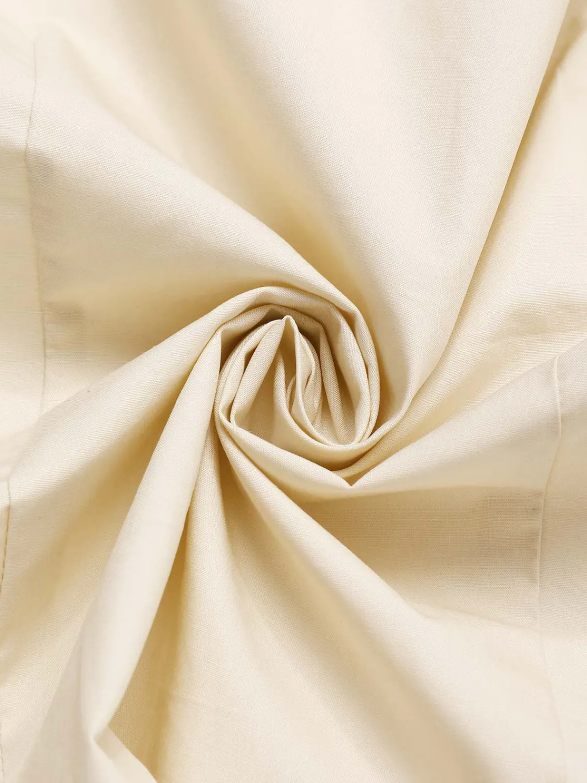Discount Retro Stage 2PCS 1940s Cotton Cream V-Neck Top & Blue Pleated Skirt Cream White & Dark Blue