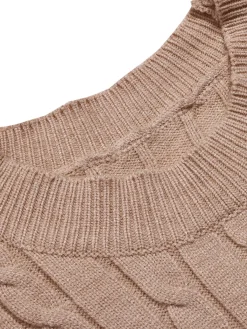 Online Retro Stage 2PCS 1960s Knitted Cropped Sweater & Skirt