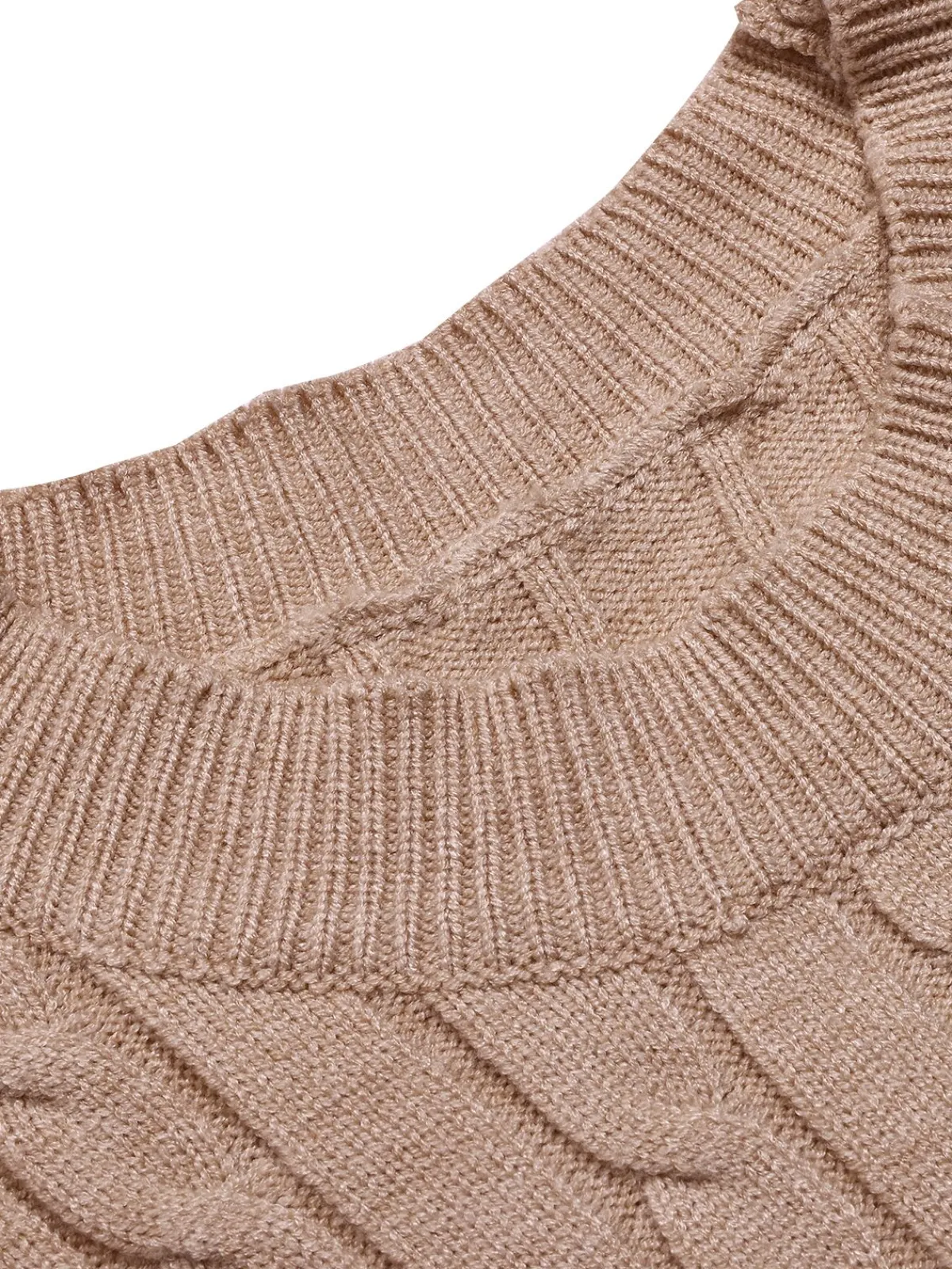 Online Retro Stage 2PCS 1960s Knitted Cropped Sweater & Skirt