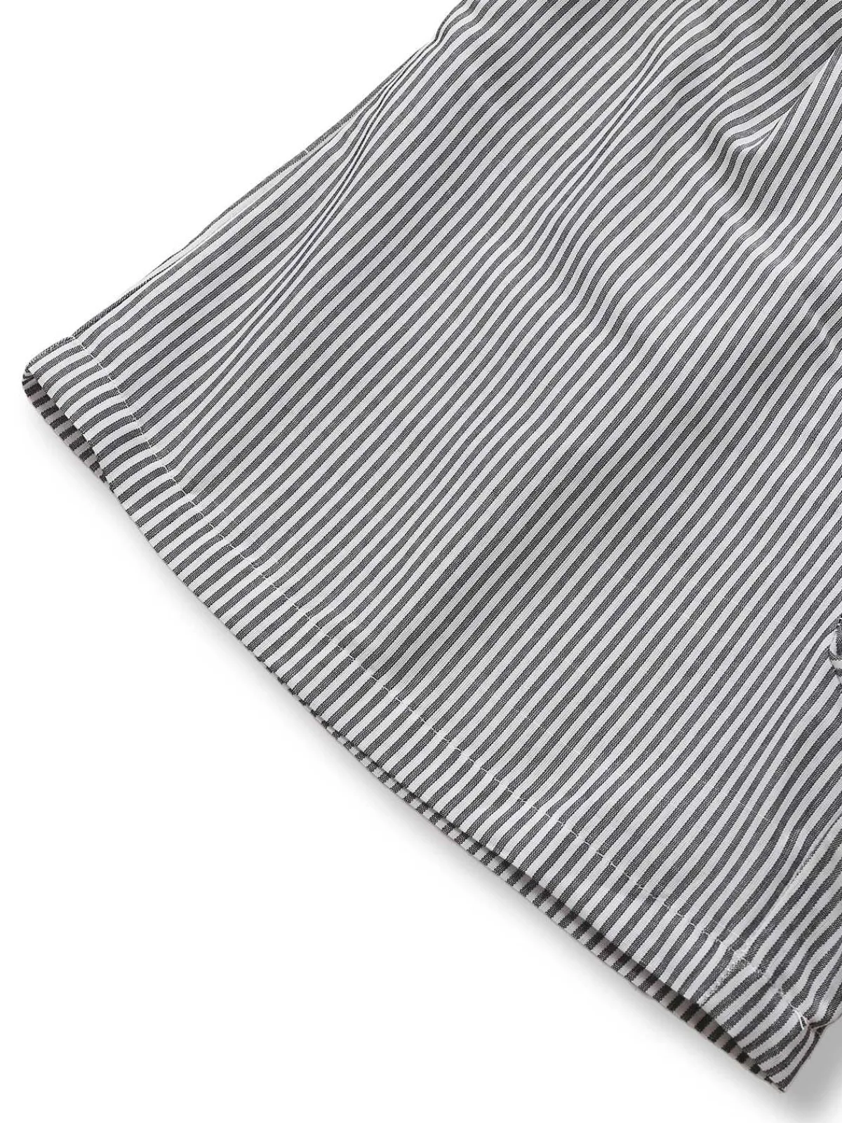 Sale Retro Stage 2PCS 1950s Stripes Lapel Sleeveless Vest & Pocket Shorts Grey